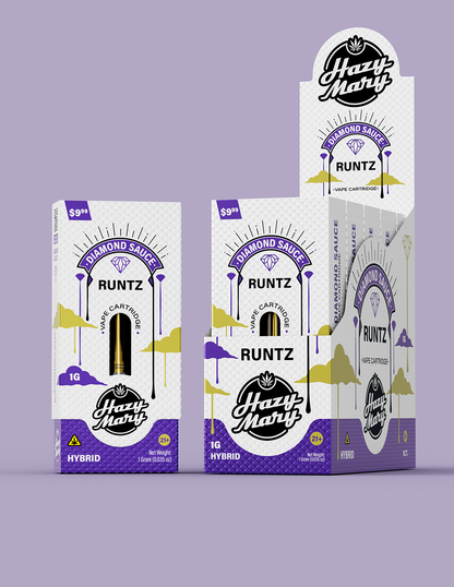 Hazy Mary 1G Vape Cartridge