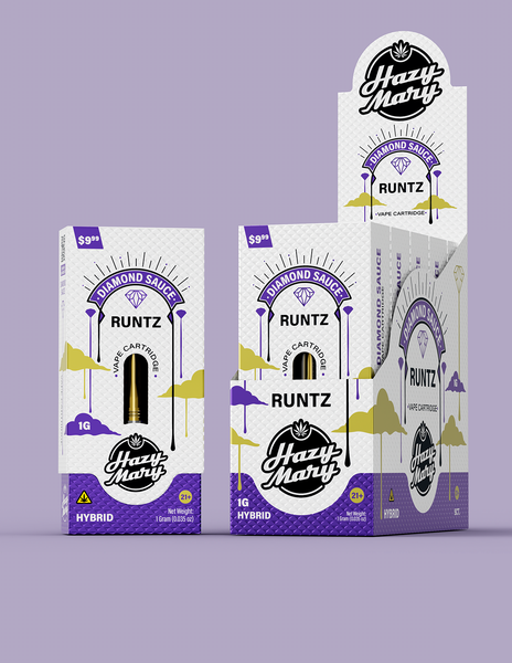 Hazy Mary 1G Vape Cartridge