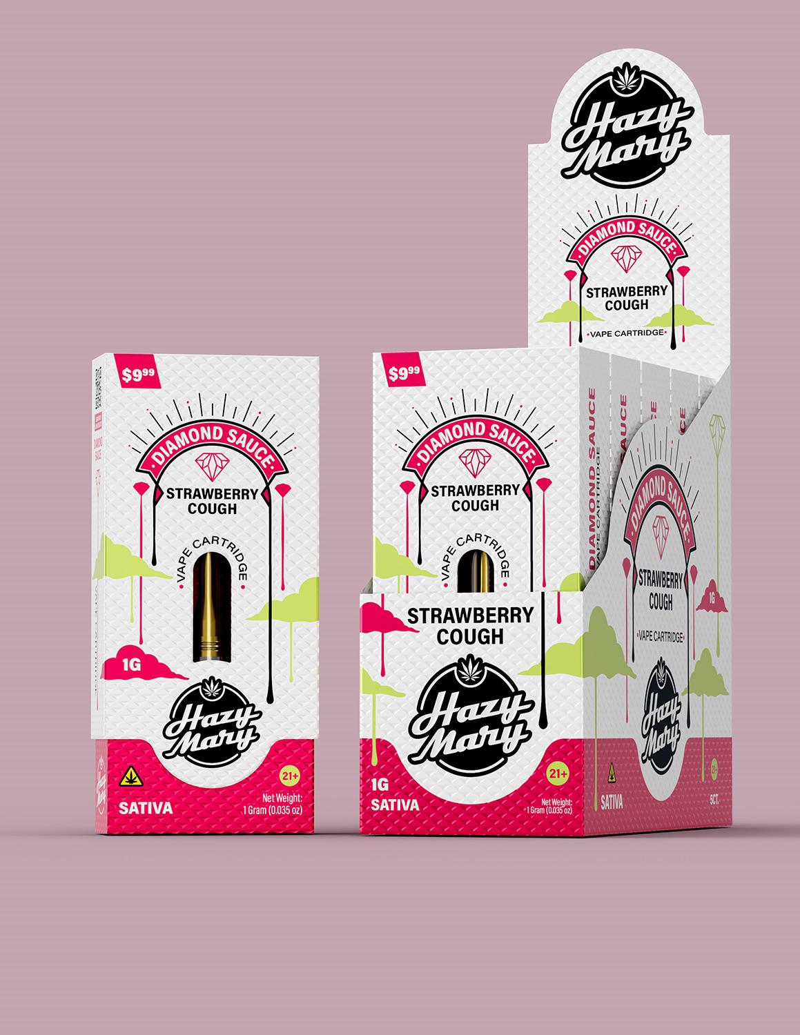 Hazy Mary 1G Vape Cartridge