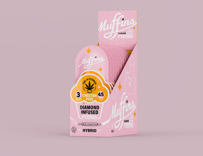 Muffins 3PK Diamond Infused THC-A Pre-Rolls