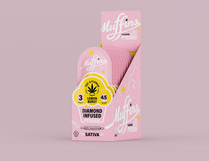 Muffins 3PK Diamond Infused THC-A Pre-Rolls