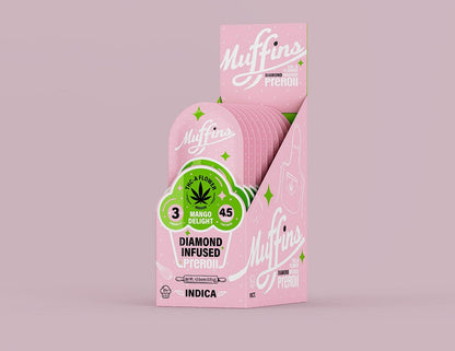 Muffins 3PK Diamond Infused THC-A Pre-Rolls