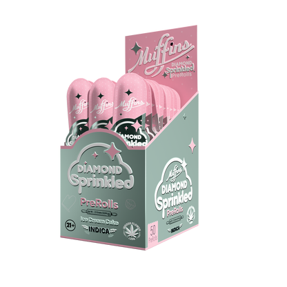 Muffins 50CT Diamond Sprinkled THC-P Pre-Rolls