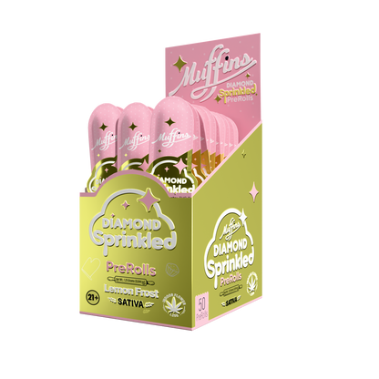 Muffins 50CT Diamond Sprinkled THC-P Pre-Rolls