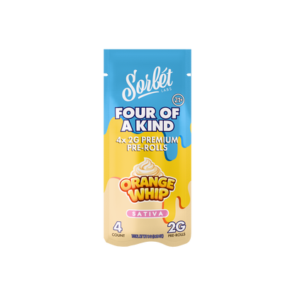 Sorbet 4 of a Kind 2G Pre-rolls THC-P