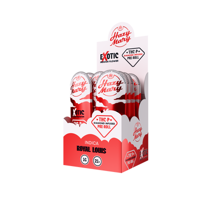 Hazy Mary Exotic Diamond Infused Pre-Rolls - 1G - THC-P