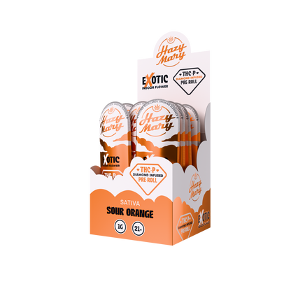 Hazy Mary Exotic Diamond Infused Pre-Rolls - 1G - THC-P